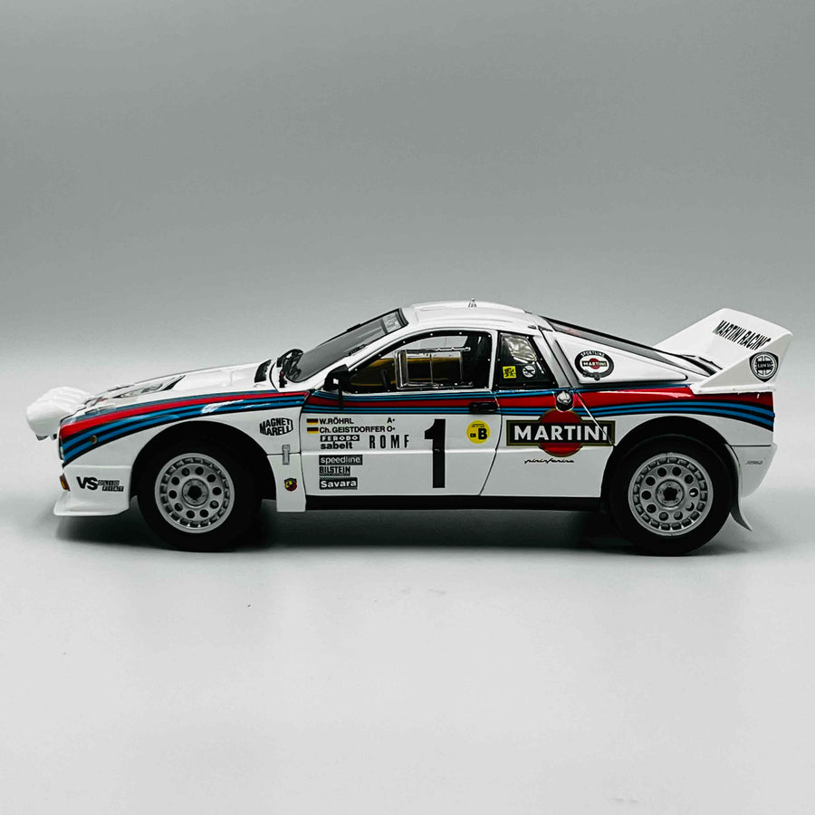 Kyosho 1/18scale LANCIA 037 RALLY No.08301B monte carlo No.1