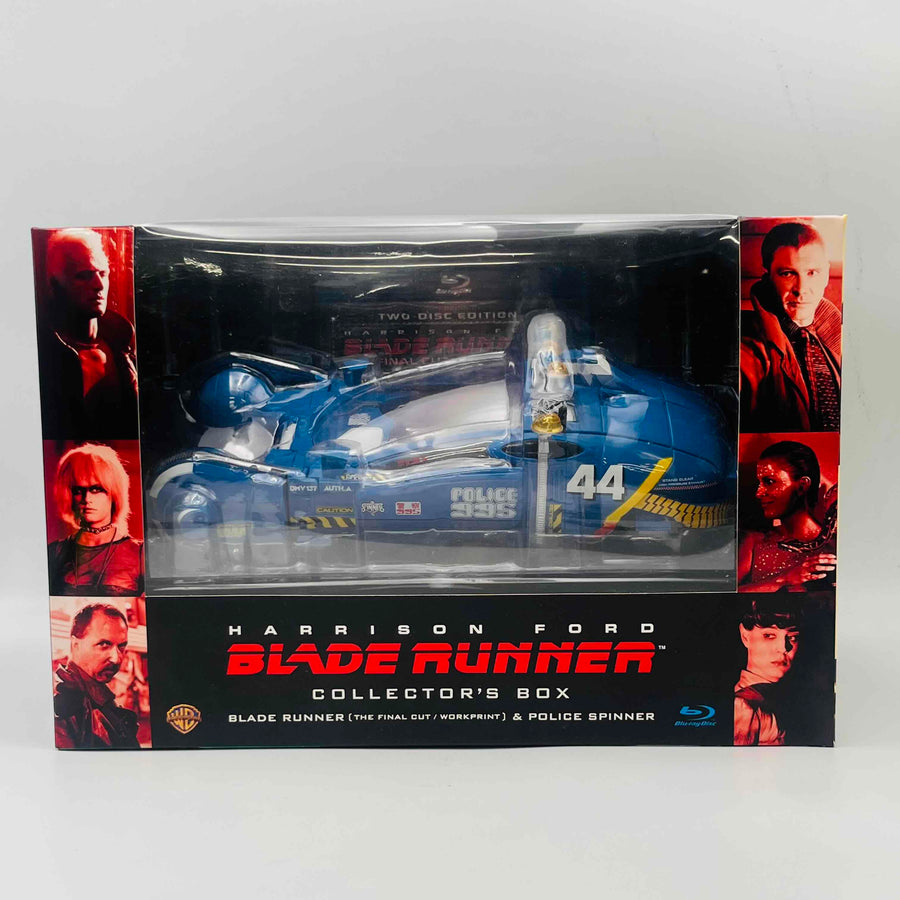 MEDICOM TOY CORPORATION BLADE RUNNER& POLICE SPINNER With Blu-ray