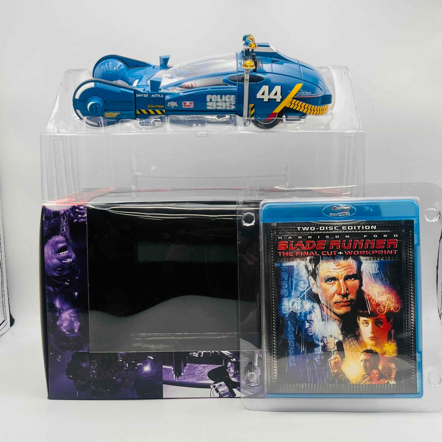 MEDICOM TOY CORPORATION BLADE RUNNER& POLICE SPINNER With Blu-ray
