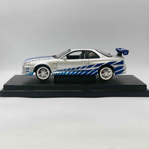 JOY RIDE THE FAST AND THE FURIOUS 1/18 Die Cast Metal Coule 2001 NISSAN SKYLINE