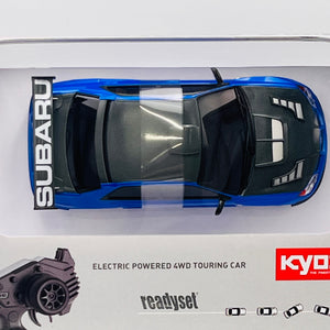KYOSHO MINI-Z AWD SUBARU IMPREZA with Aero kit CFRP hood Metallic Blue 32653BL