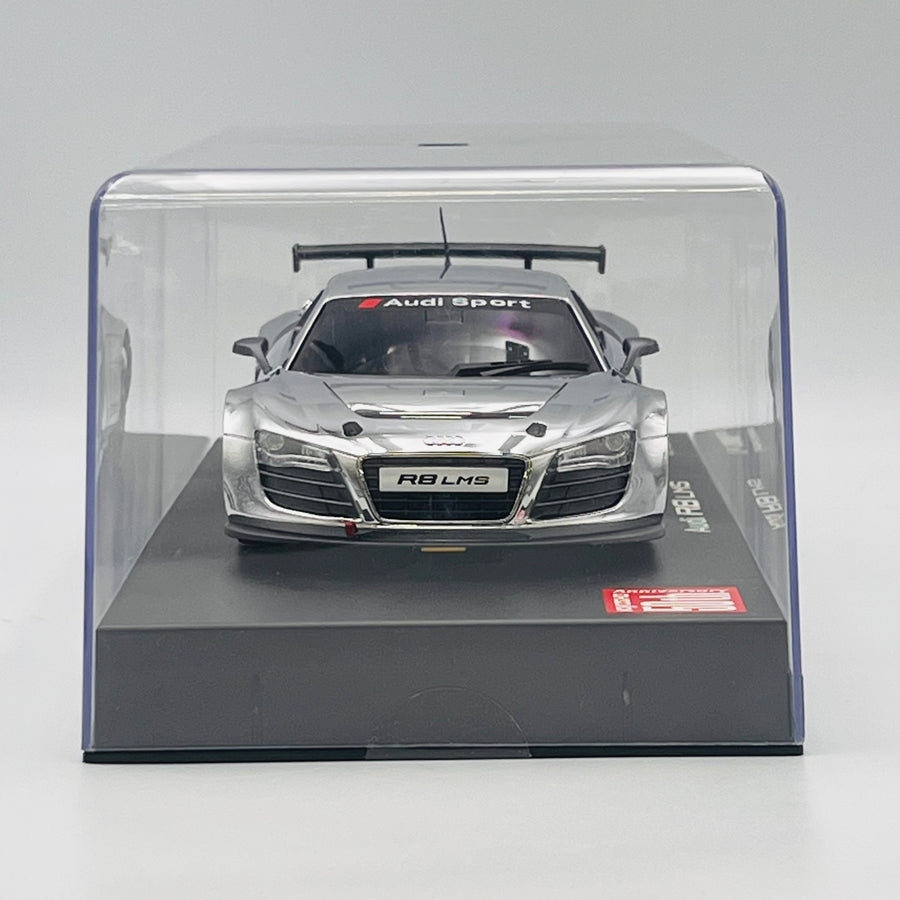 Kyosho Auto Scale Collection Audi R8 LMS 50th Anniversary Chrome Plated MZP419CS