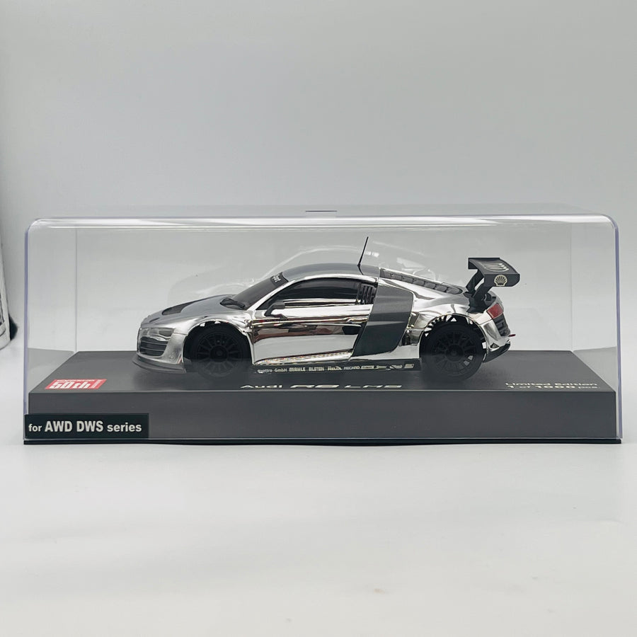 Kyosho Auto Scale Collection Audi R8 LMS 50th Anniversary Chrome Plated MZP419CS
