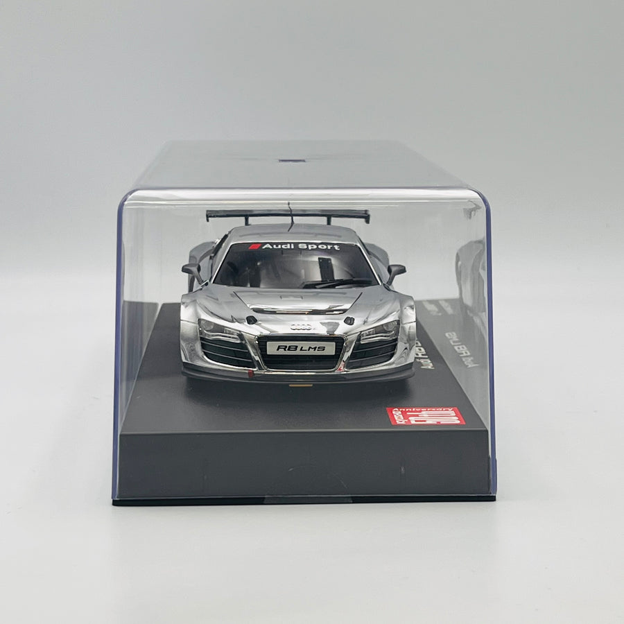 Kyosho Auto Scale Collection Audi R8 LMS 50th Anniversary Chrome Plated MZP419CS
