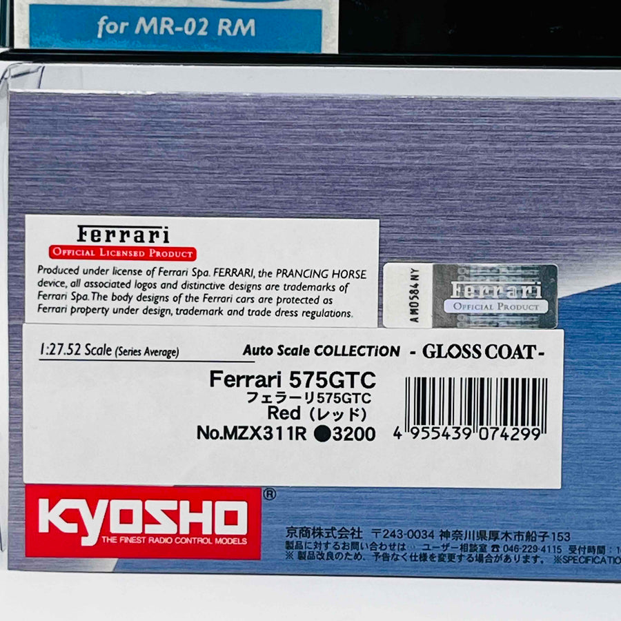 Kyosho MINI-Z Racer Ferrari 575 GTC Red MZX311R