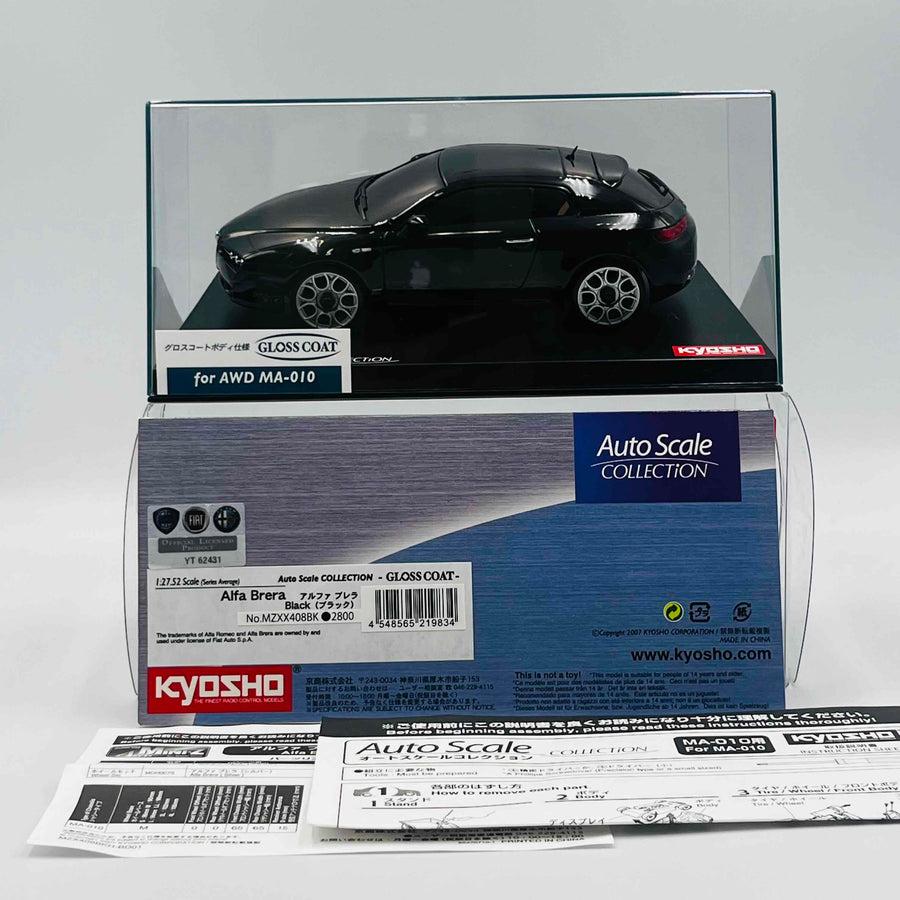Kyosho Mini-z Body ASC MA-010 Alfa Brera Black MZXX408BK