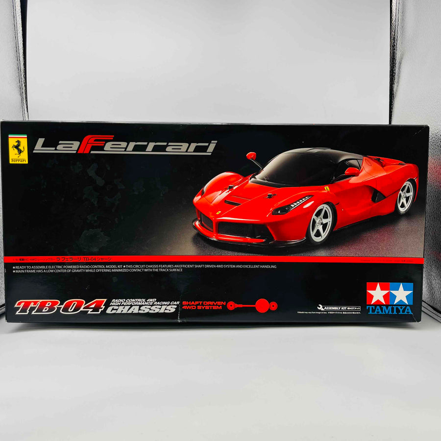 Tamiya 1/10 Electric RC Assembly Chassis Kit LaFerrari (TB-04 chassis) ITEM 58580