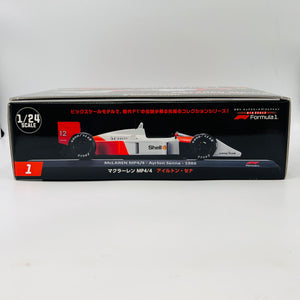 DeAGOSTINI  McLAREN MP4/4 Ayrton Senna Sponsor Decal Custom
