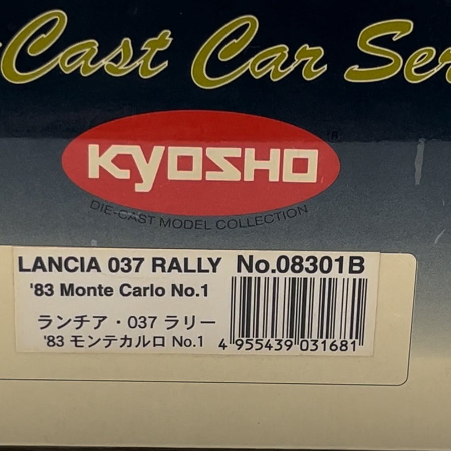 Kyosho 1/18scale LANCIA 037 RALLY No.08301B monte carlo No.1