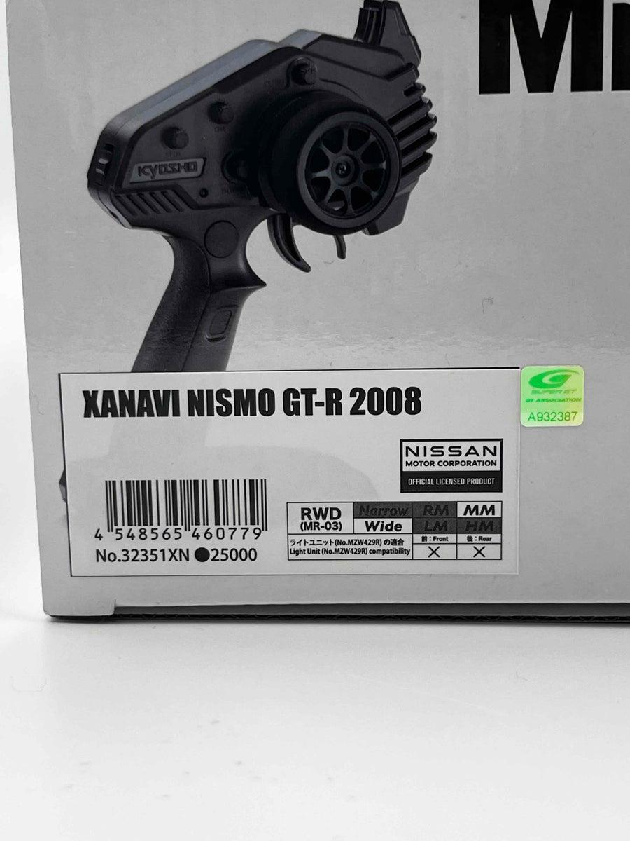 KYOSHO MINI-Z RWD Series Ready Set XANAVI NISMO GT-R 2008 32351XN