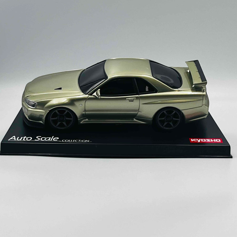 Kyosho ASC MA020S NISSAN SKYLINE GT-R R34 V.specⅡNur Millennium Jade MZP454MJ