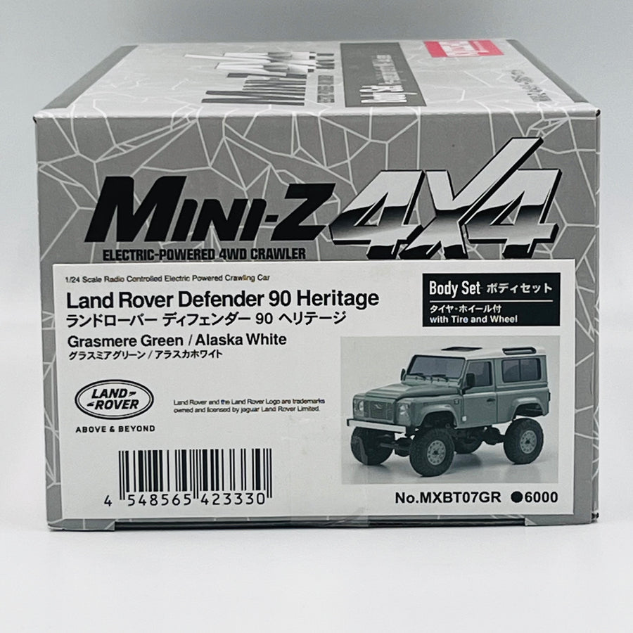 Kyosho MINI-Z 4×4 MX-01 Land Rover Defender 90 Heritage Grasmere MXBT07GR