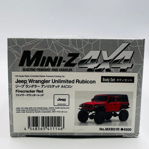Kyosho MINI-Z 4×4 MX-01 JeepⓇ WRANGLER UNLIMITED Rubicon  MXB01R