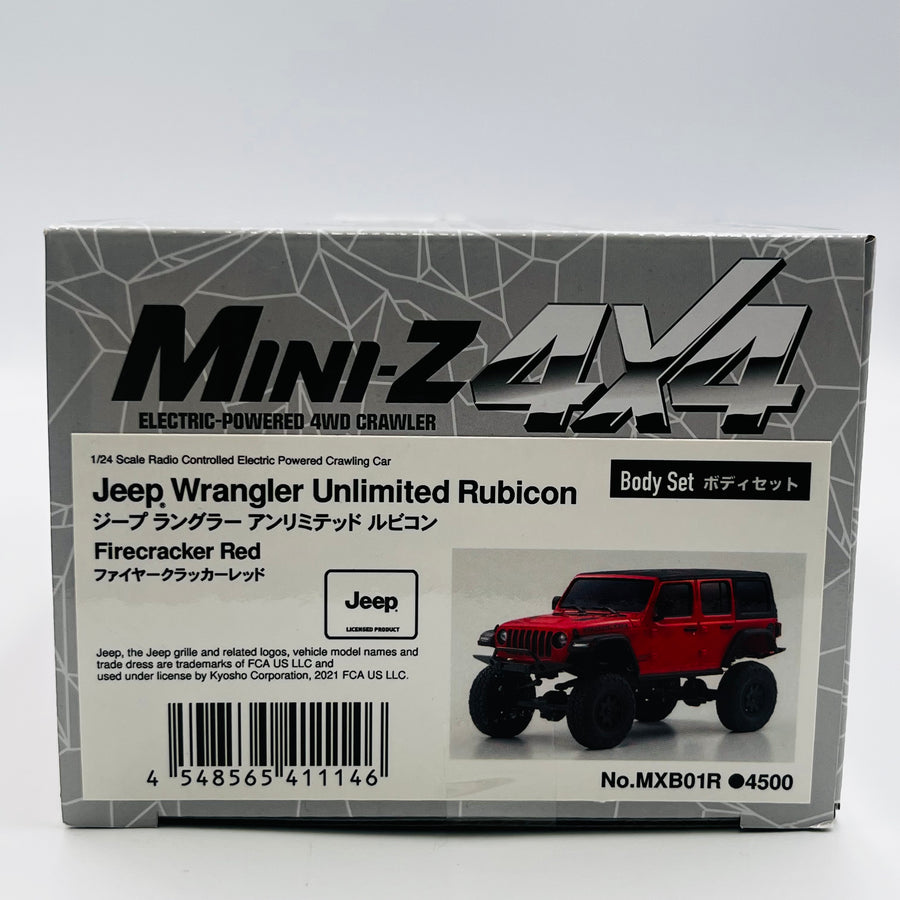 Kyosho MINI-Z 4×4 MX-01 JeepⓇ WRANGLER UNLIMITED Rubicon  MXB01R