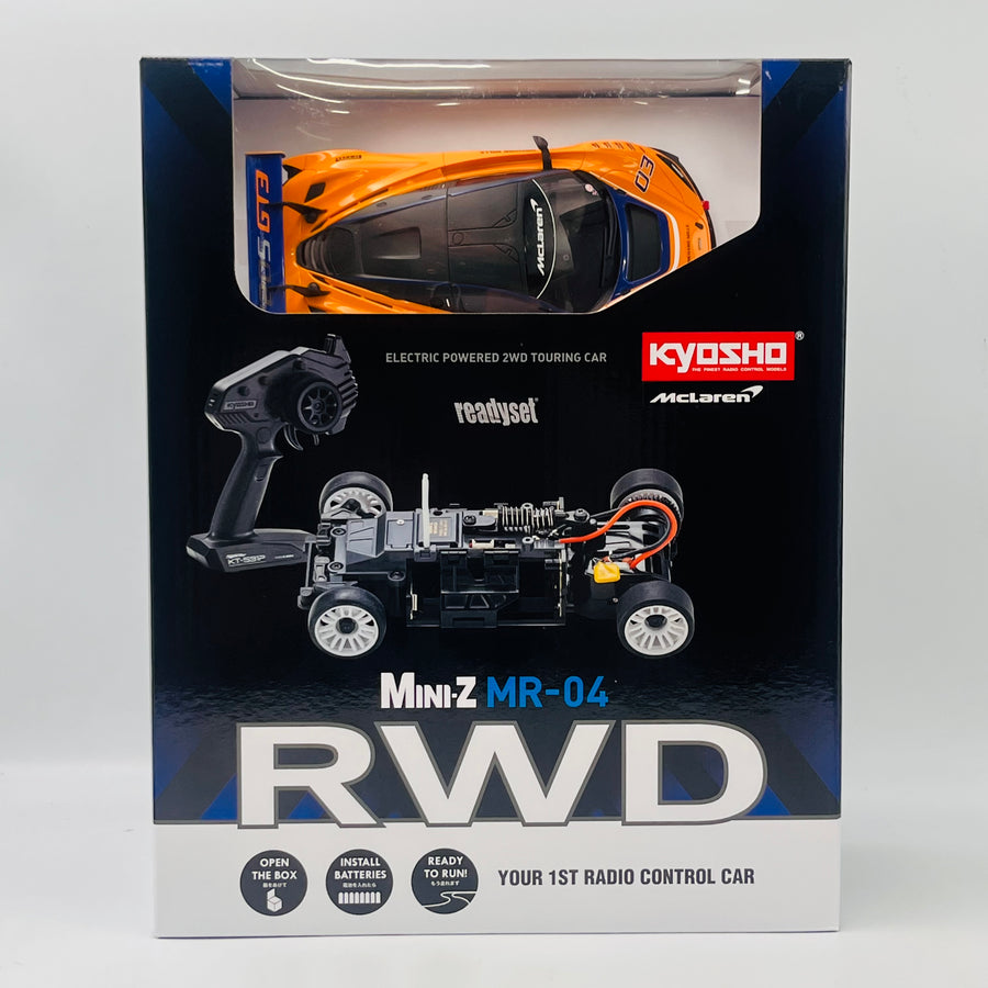 KYOSHO MINI-Z RWD MR-04 readyset McLaren 720S GT3 #03 Orange 32364OR
