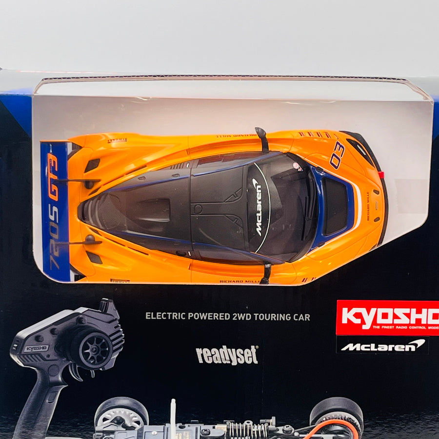 KYOSHO MINI-Z RWD MR-04 readyset McLaren 720S GT3 #03 Orange 32364OR