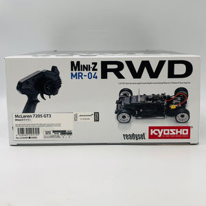 KYOSHO MINI-Z RWD MR-04 readyset McLaren 720S GT3 White 32364W