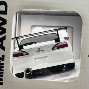 Kyosho MINI-Z AWD MA-020 NISSAN SILVIA S15 equipped with GT Wing White 32647W