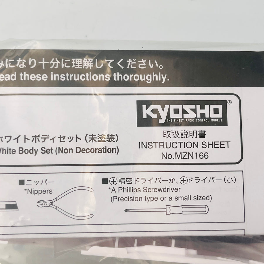 Kyosho Mini-z Racer Honda NSX CONCEPT-GT2014White Body set MZN166