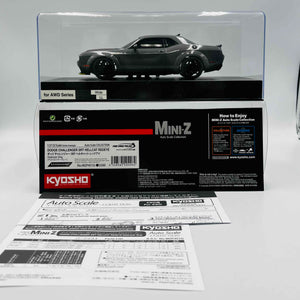 Kyosho Mini-z Body DODGE CHALLENGER SRT HELLCAT REDEYE Destroyer MZP451G