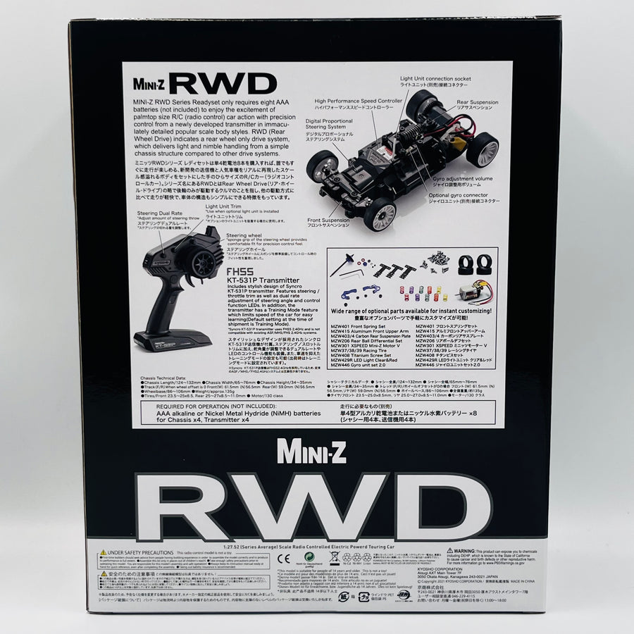 KYOSHO MINI-Z RWD Series Ready Set Toyota GT-One TS020 No.3 32354L3