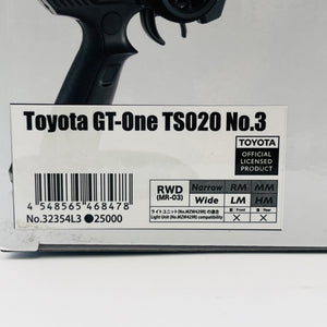 KYOSHO MINI-Z RWD Series Ready Set Toyota GT-One TS020 No.3 32354L3