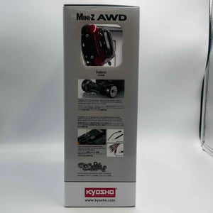 KYOSHO MINI-Z AWD Toyota GRMN YARIS Rally PACKAGE Emotional Red II 32648MR