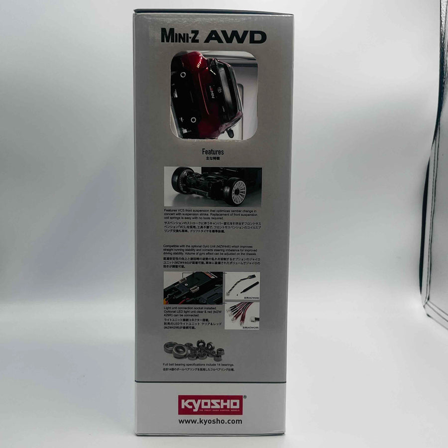 KYOSHO MINI-Z AWD Toyota GRMN YARIS Rally PACKAGE Emotional Red II 32648MR