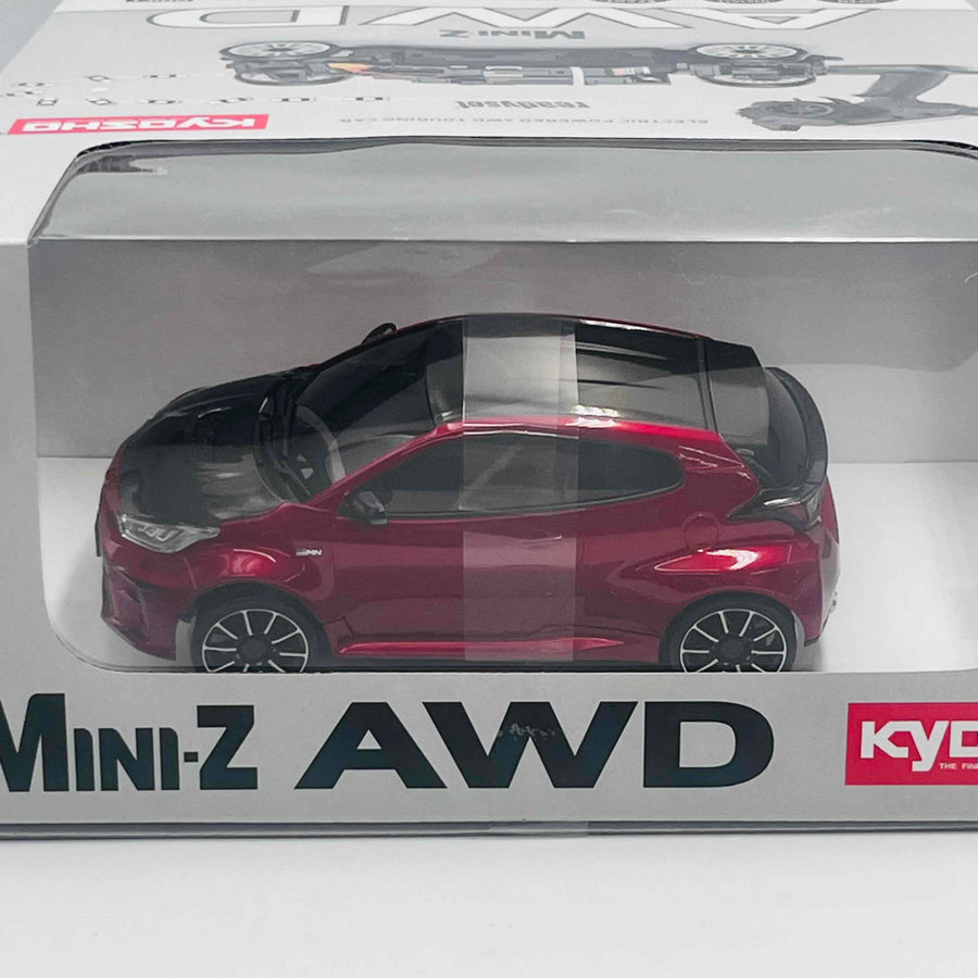 KYOSHO MINI-Z AWD Toyota GRMN YARIS Rally PACKAGE Emotional Red II 32648MR