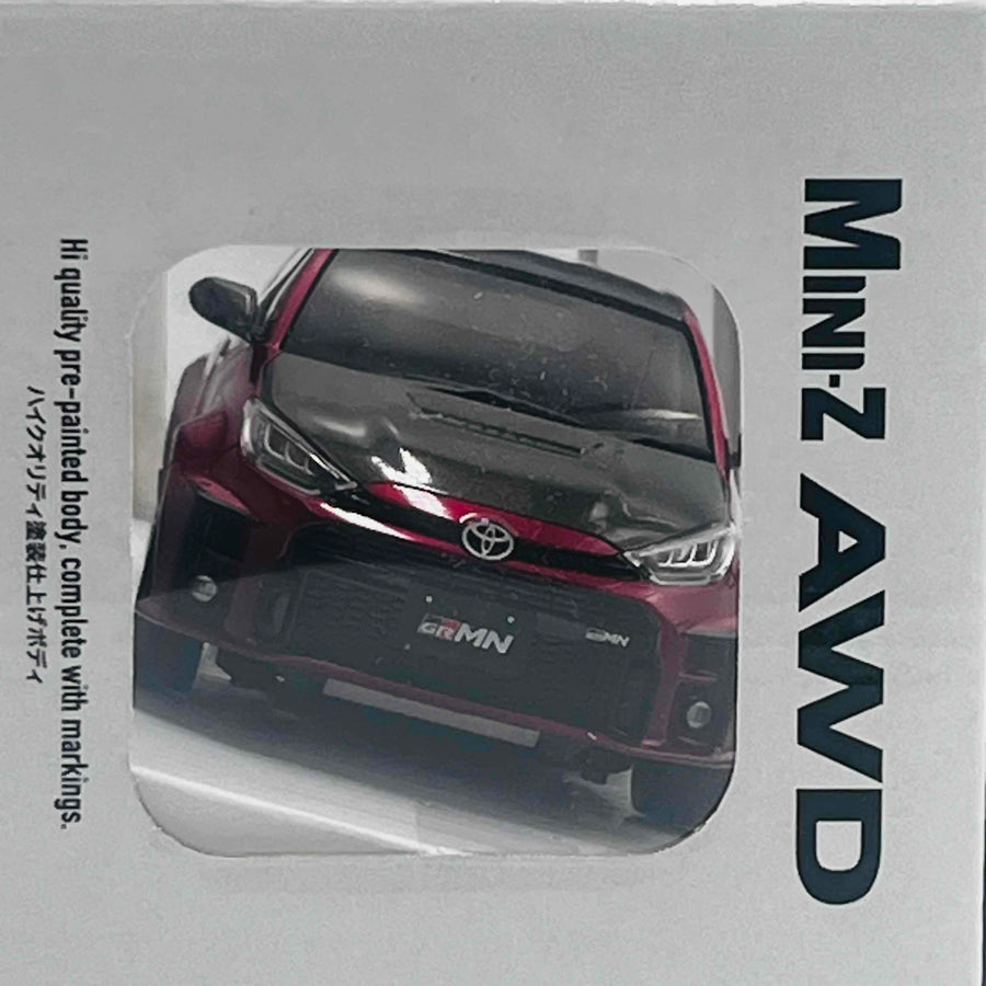 KYOSHO MINI-Z AWD Toyota GRMN YARIS Rally PACKAGE Emotional Red II 32648MR