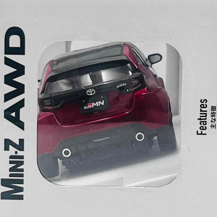 KYOSHO MINI-Z AWD Toyota GRMN YARIS Rally PACKAGE Emotional Red II 32648MR