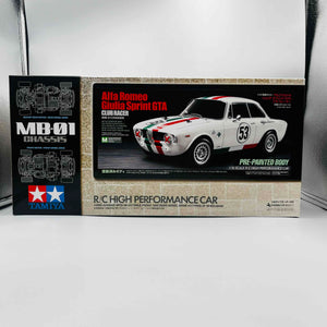 TAMIYA 1/10RC Alfa Romeo Giulia Sprint GTA CLUB RACER ITEM 58732-000