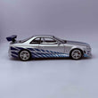 Load image into Gallery viewer, GREEN LiGHT The Fast and the Furious Brian's 1999 Nissan Skyline GT-R (BNR34) #19029
