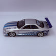 Load image into Gallery viewer, GREEN LiGHT The Fast and the Furious Brian's 1999 Nissan Skyline GT-R (BNR34) #19029
