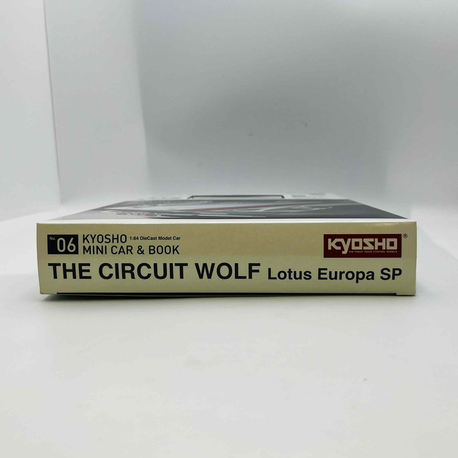 KYOSHO 1/64 MINI CAR & BOOK No.６THE CIRCUIT WOLF Lotus Europa SP K07009L