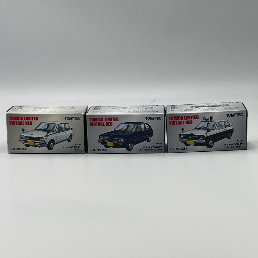 Tomica Limited Vintage Neo Tomytec 1/64 Lv-N28G type C type limited  Lv-N263 patrol car