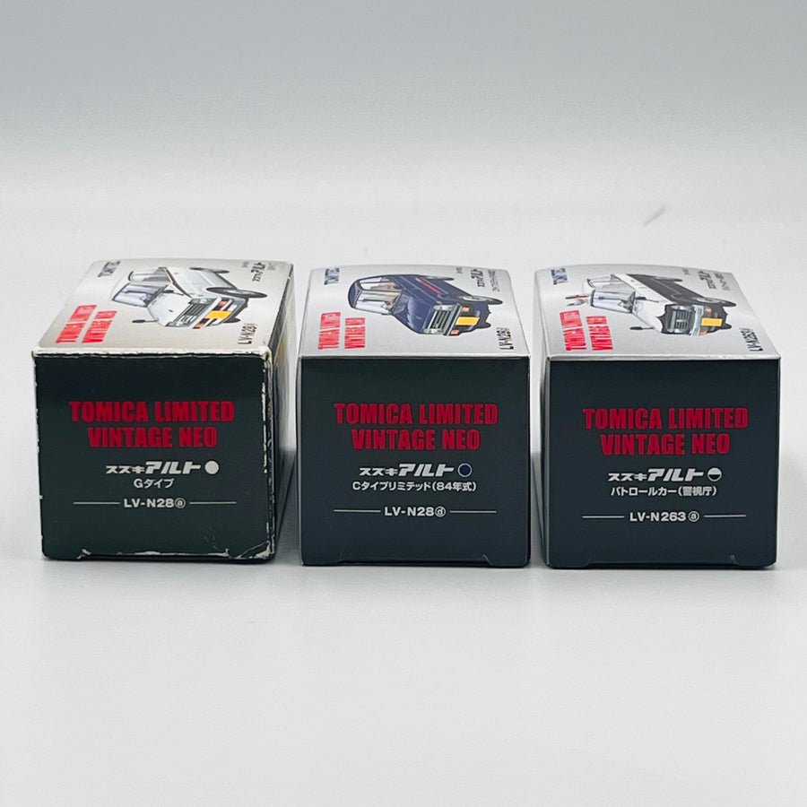 Tomica Limited Vintage Neo Tomytec 1/64 Lv-N28G type C type limited  Lv-N263 patrol car