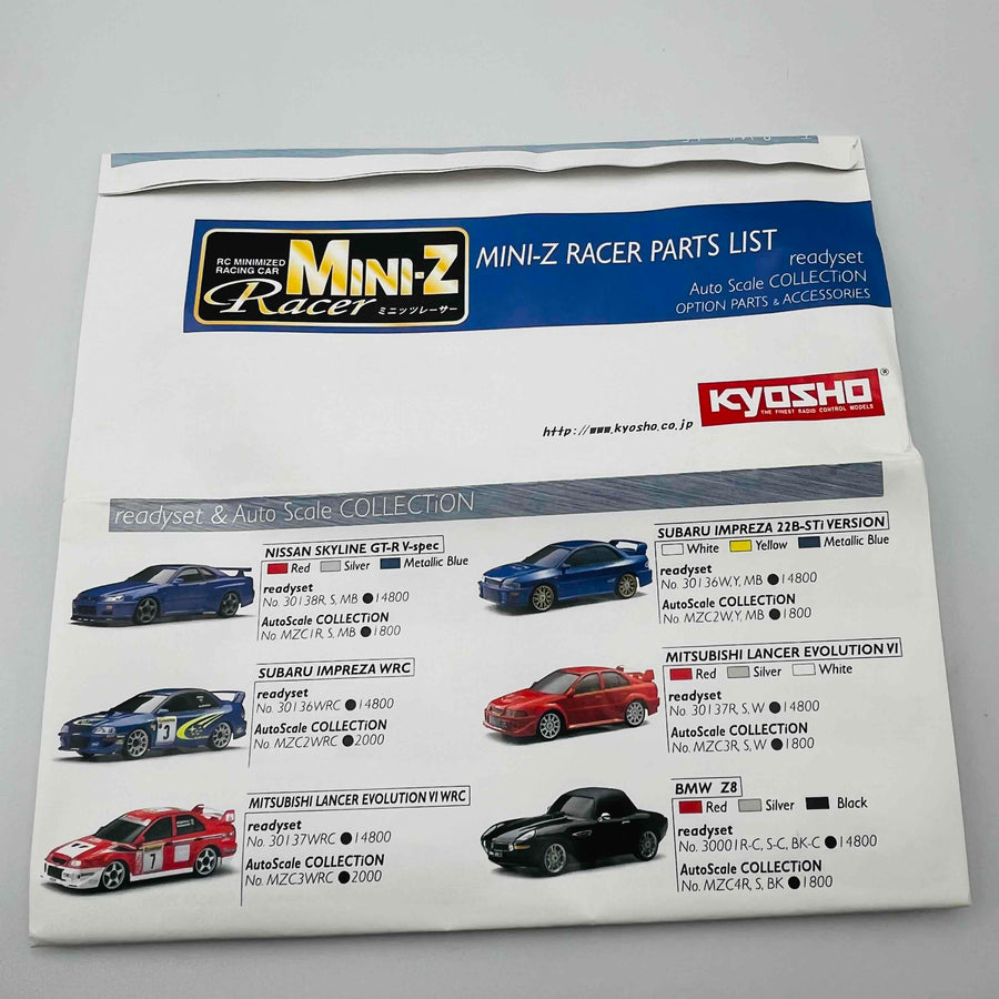 Kyosho Mini-z Body Auto Scale COLLECTION FORD FOCUS RS WRC 2002 MZC29W2