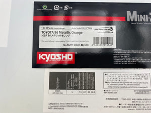 Kyosho Mini-z Body ASC TOYOTA 86 Metallic Orange  MZP136MO