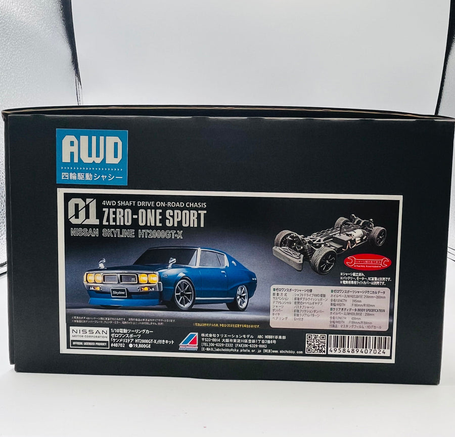 ABC Hobby 1/10 Zero One Sports Kenmeri 2-door Skyline 2000GT-R 40702