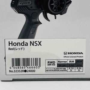 KYOSHO MINI-Z Ready Set HONDA NSX Red 32352R
