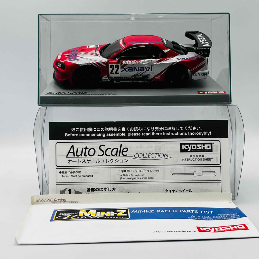 Kyosho Mini-Z Body XANAVI NISMO GT-R MZC26XN Auto Scale Collection