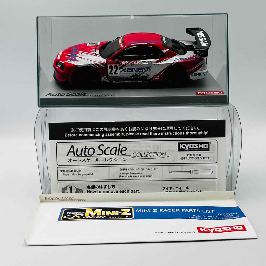 Kyosho Mini-Z Body XANAVI NISMO GT-R MZC26XN Auto Scale Collection