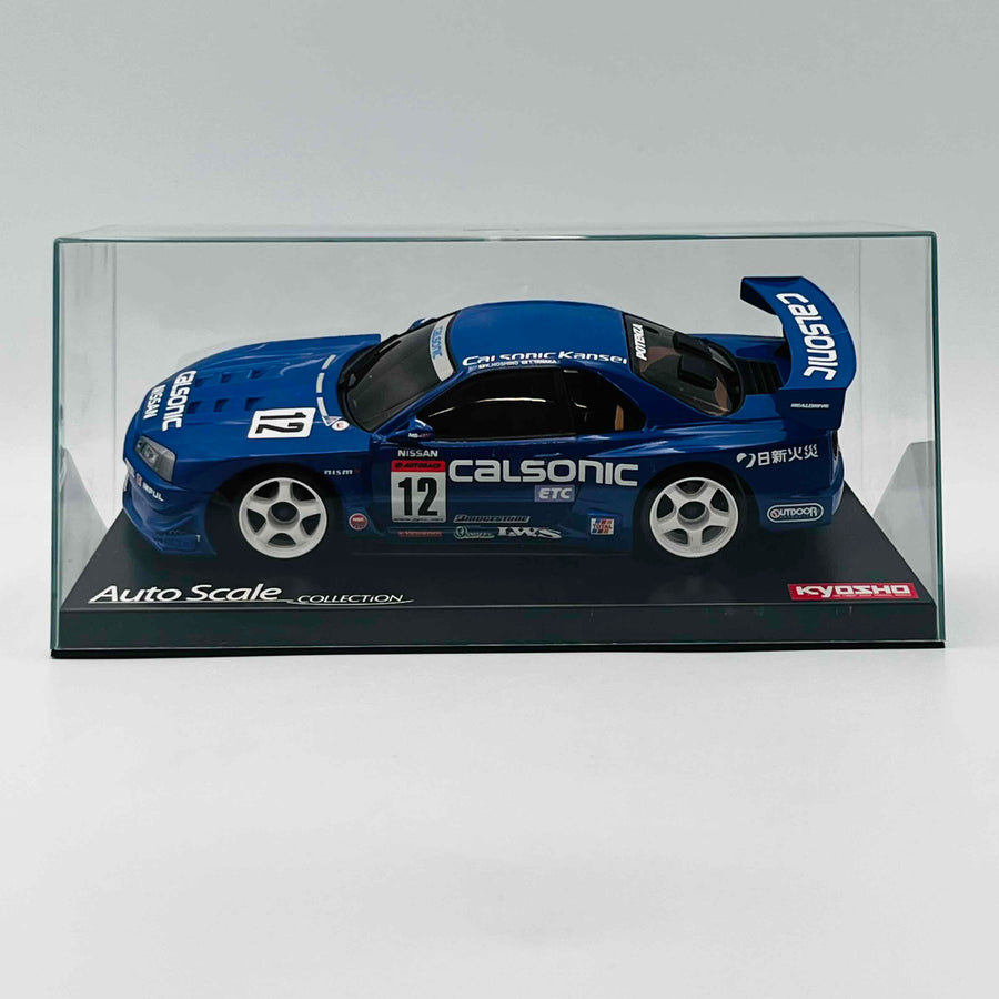 Kyosho Mini-Z Body CALSONIC SKYLINE GT-R BRIDGESTONE #12(Blue) MZC26CS