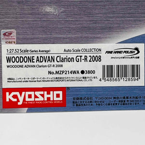 Kyosho Mini-z Body ASC WOODONE ADVAN Clarion GT-R 2008 MZP214WA