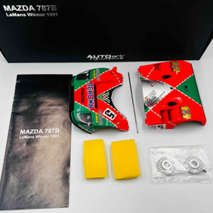 Autoart 1/18 MAZDA 787B LeMans Winner 1991 Paint cracked