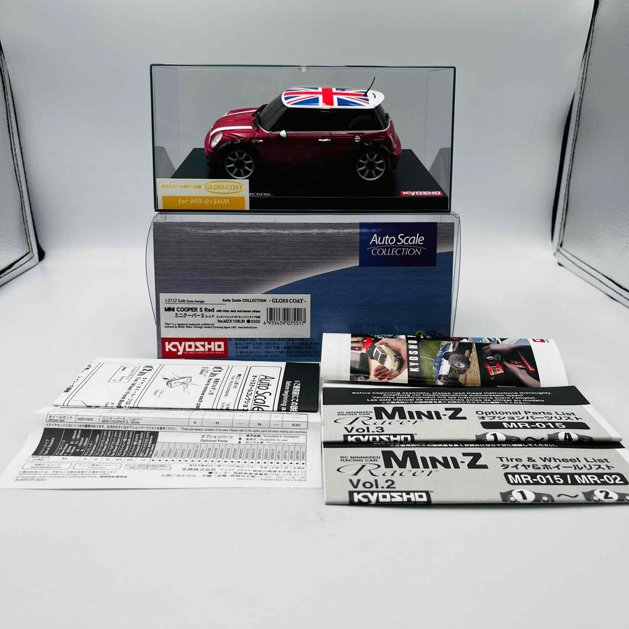 Kyosho Mini-z Body ASC MINI COOPRE S Red MZX108UR