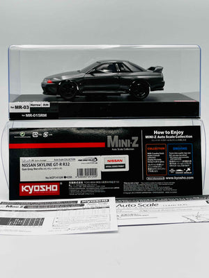 Kyosho Mini-z Body ASC MR03N-RM SKYLINE GT-R R32 MetalGray MZP141GM