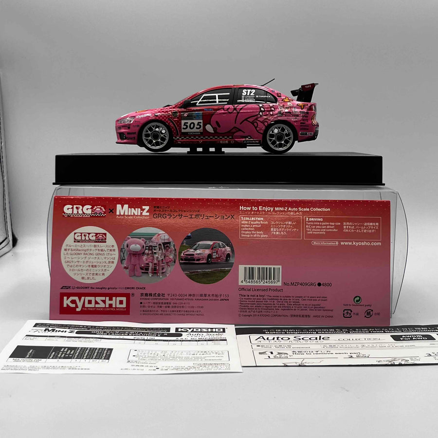 Kyosho Mini-z Body ASC MA-010&015 GRG LANCER EVOLUTION X MZP409GRG No case