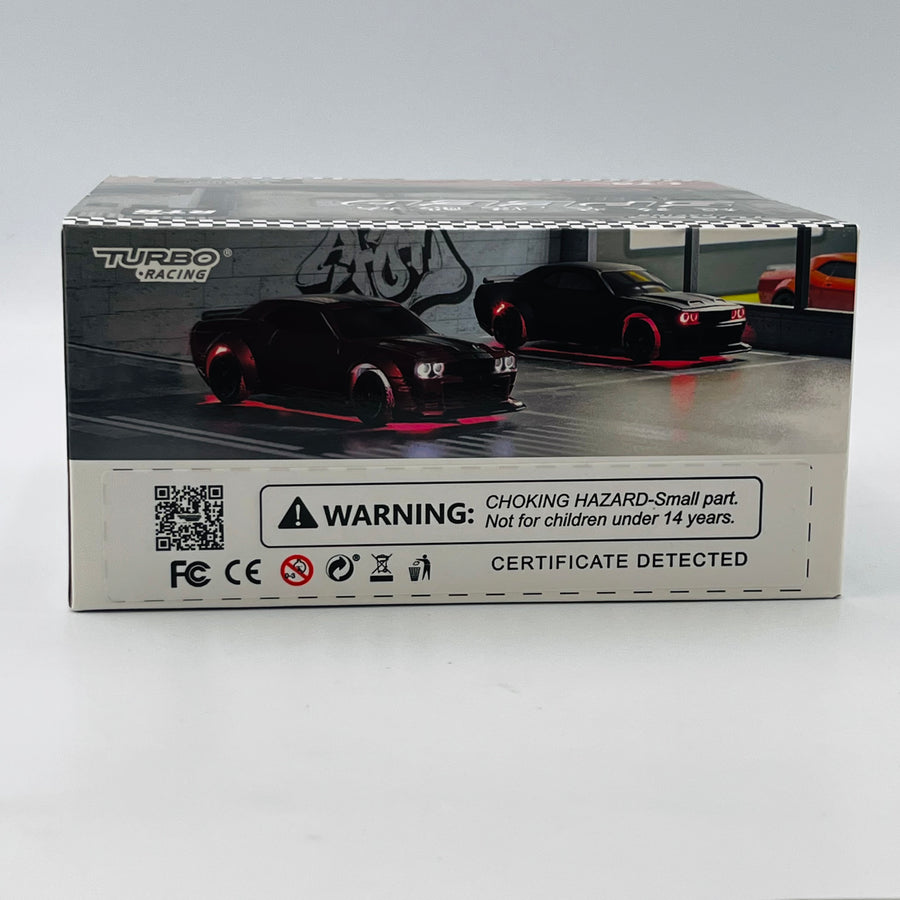 TURBO RACING 1/76 C75 Black On-road Car